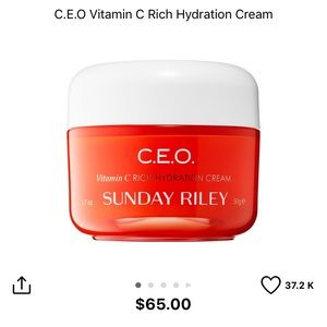 New Sunday Riley CEO moisturizer